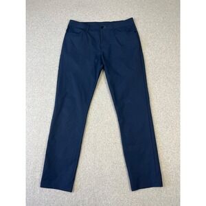 Public Rec Gamechanger Pants Mens 35x34 Navy 5 Pocket Strecth Wrinkle Resistant